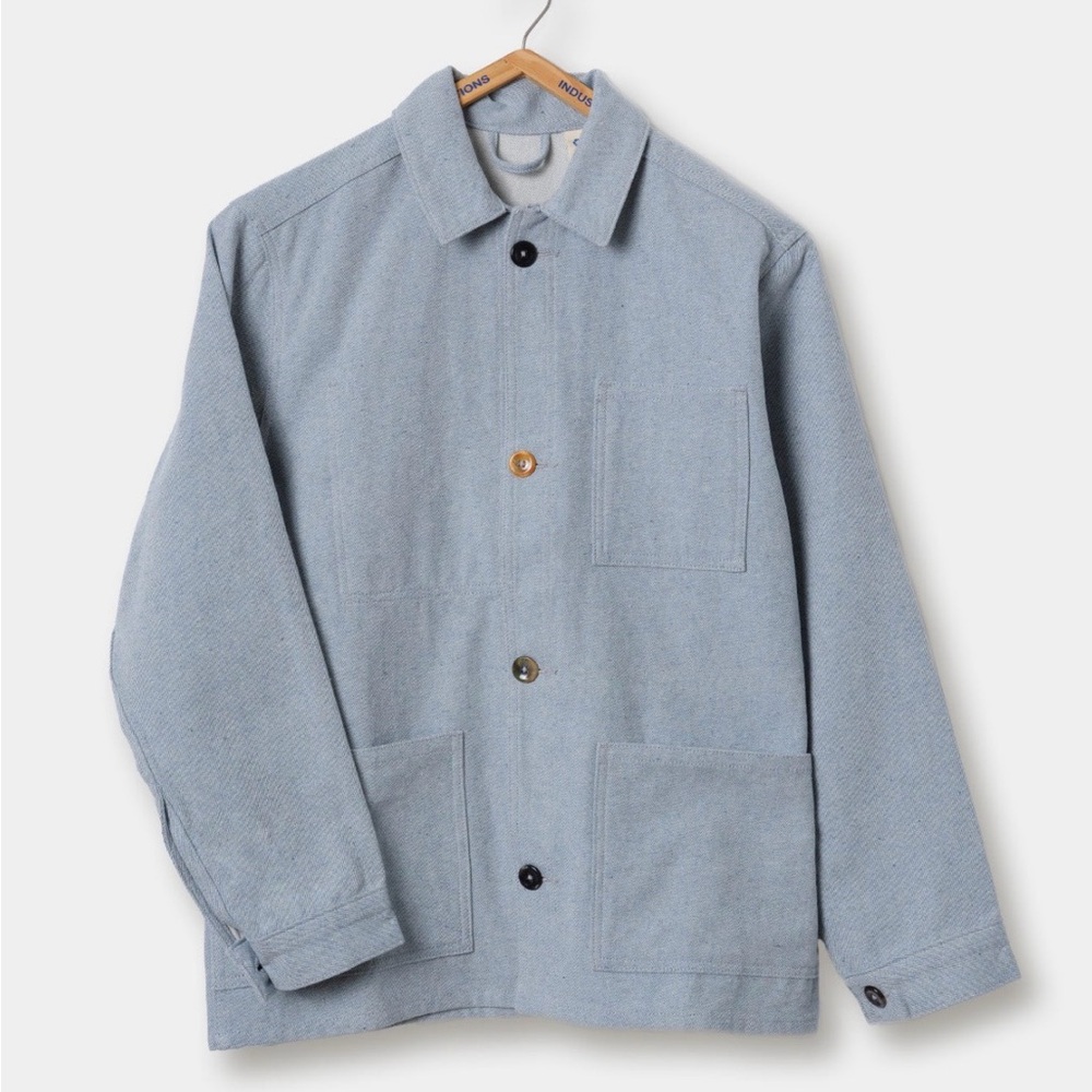 NWT Industry of all nations New work jacket denim